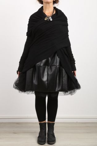 creare - Dress BASK vegan leather black - Summer 2022