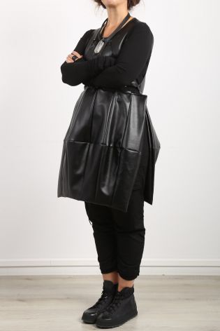 creare - Dress BASK vegan leather black