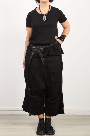 rundholz black label - Shirt Kurzarm Jersey Cotton black