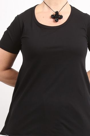 rundholz black label - Shirt Kurzarm Jersey Cotton black