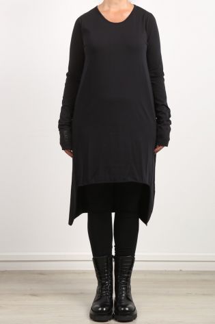 black by k&m - Shirt Dress Listen To Your Heart black - Winter 2023