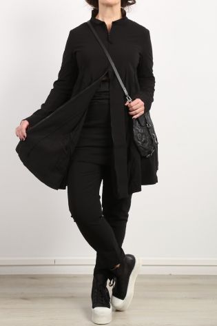 rundholz black label - Hose Röhre mit Taschen Super Stretch black