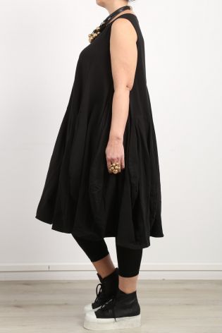 rundholz - Tunic dress in balloon shape Heavy Jersey black