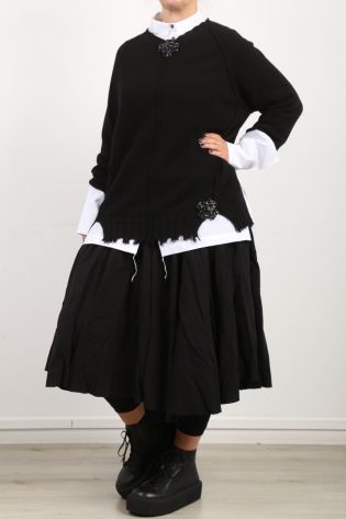 hannoh wessel - Sweater PIERO cashmere black
