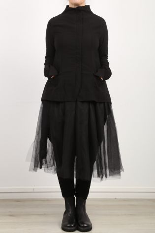 rundholz black label - Jacke in Frackform mit Stehkragen Super Stretch black