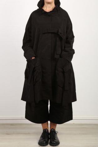 rundholz black label - Hose mit großen Taschen und Schlaufen black