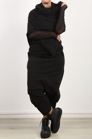 rundholz black label - Tulle Shirt Cotton Jersey black