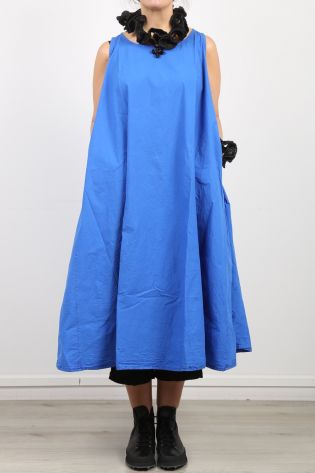 privatsachen - Kleid LEINAIV in Tellerform ärmellos Bio Baumwolle finn