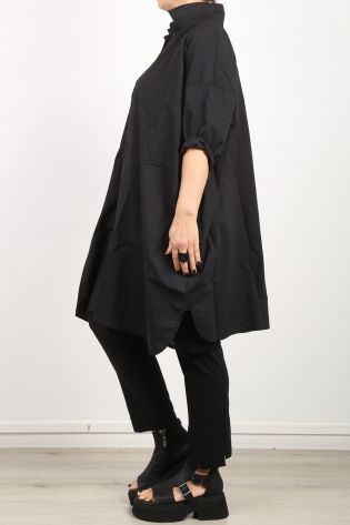 rundholz black label - Hose Röhre mit Taschen super Stretch black